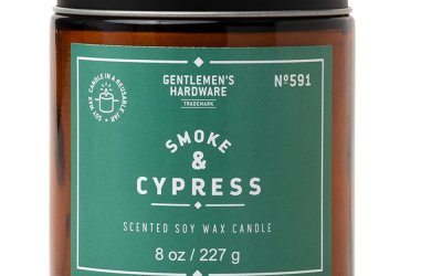 Lumânare parfumată din ceară de soia timp de ardere 48 h Smoke & Cypress – Gentlemen’s Hardware