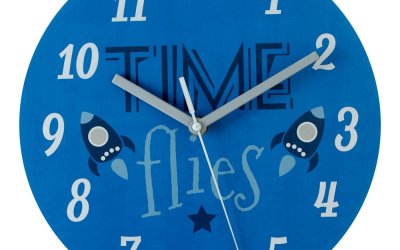 Ceas pentru copii ø 25 cm Time Flies – Premier Housewares