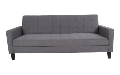 Canapea extensibilă gri 204 cm Milton – House Nordic