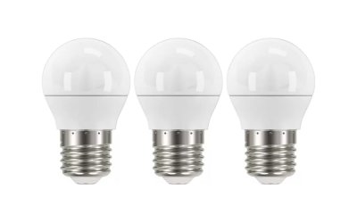 Becuri LED E27, 3 buc. cu lumină caldă 5 W – EMOS