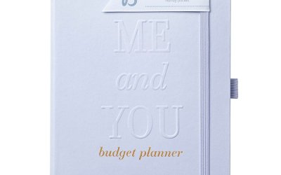 Planificator pentru buget pentru nuntă Busy B, argintiu