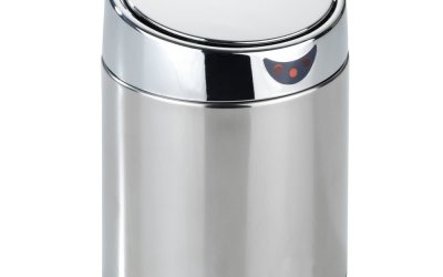 Coș de gunoi cu senzor de deschidere din oțel inoxidabil 800 ml – Maximex